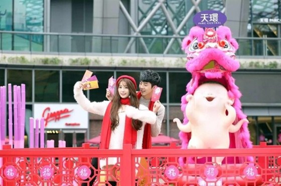 广州天环广场《捉妖记2》新春主题美陈