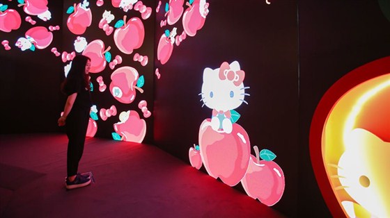 澳门 Hello Kitty 45周年主题美陈展