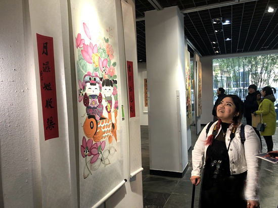 “幸福中国年——年画、春联作品展”近日在南京美术馆开幕