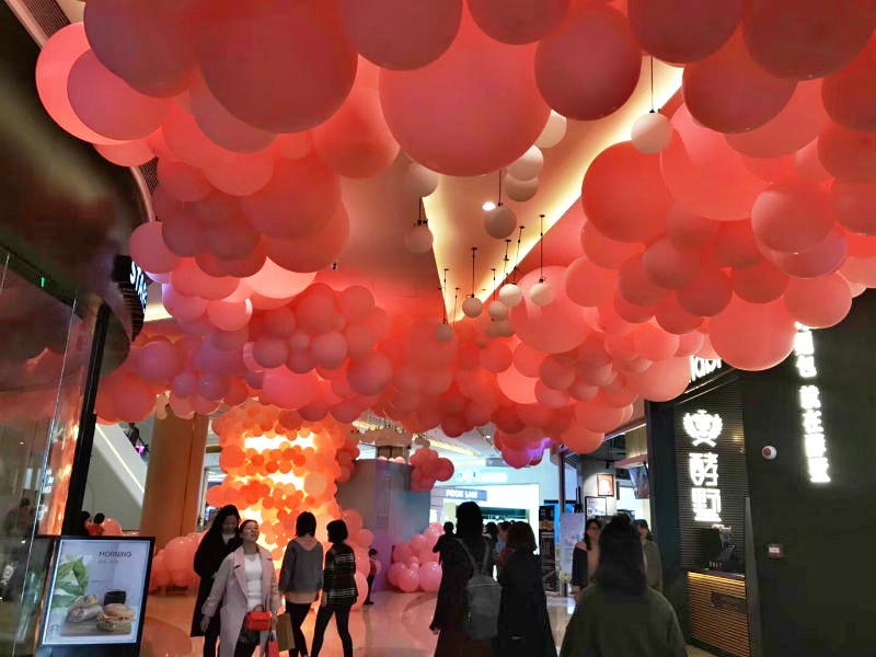 南京吾悦广场“初识气球艺术”场景美陈展
