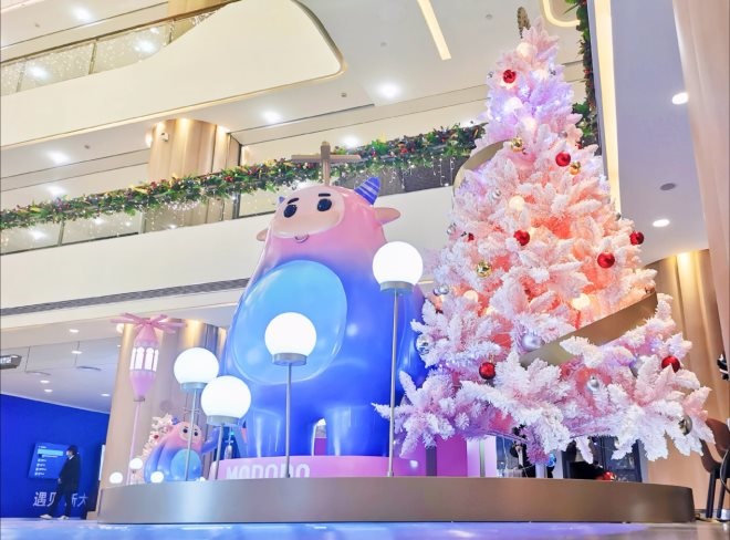 2020南京各大购物中心圣诞美陈打卡地盘点